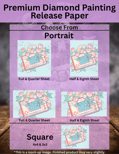 "Game & Flower" by ©Hiroko Hashimoto Premium Accessories for Diamond Painting