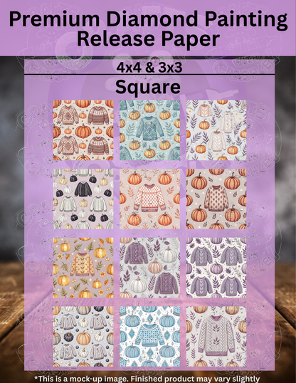 Sweater Weather Combo Pack Premium Release Paper for Diamond Painting