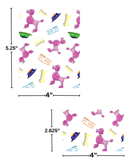 "Doodle the Poodle Standing" by Kaleena Kollmeier Decorative Diamond Painting Release Papers