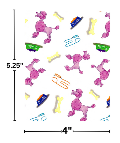 "Doodle the Poodle Standing" by Kaleena Kollmeier Decorative Diamond Painting Release Papers