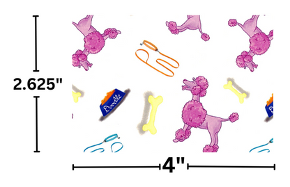 "Doodle the Poodle Standing" by Kaleena Kollmeier Decorative Diamond Painting Release Papers