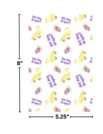 "Got Any Grapes" by Crafting Journey Decorative Diamond Painting Release Papers