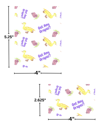 "Got Any Grapes" by Crafting Journey Decorative Diamond Painting Release Papers