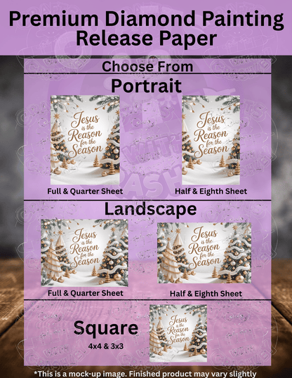 "Jesus is the Reason" Premium Accessories for Diamond Painting