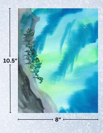 "Aurora" by Crafting Journey Decorative Diamond Painting Release Papers