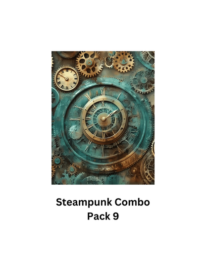 Steampunk Build Your Own Pack Premium Decorative Release Papers