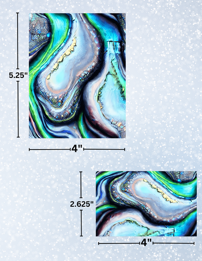 "Fluid Marble" Decorative Diamond Painting Release Papers