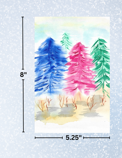 "Sandy Forest" By Crafting and Crime Daily Decorative Diamond Painting Release Papers