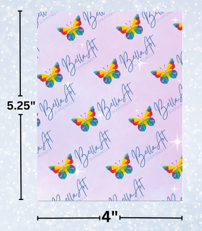 "Bella Art Diamonds 1" Decorative Diamond Painting Release Papers