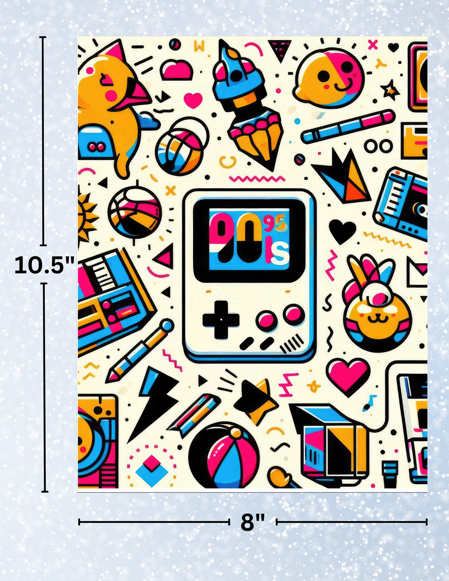 "90s Gaming" Decorative Diamond Painting Release Papers