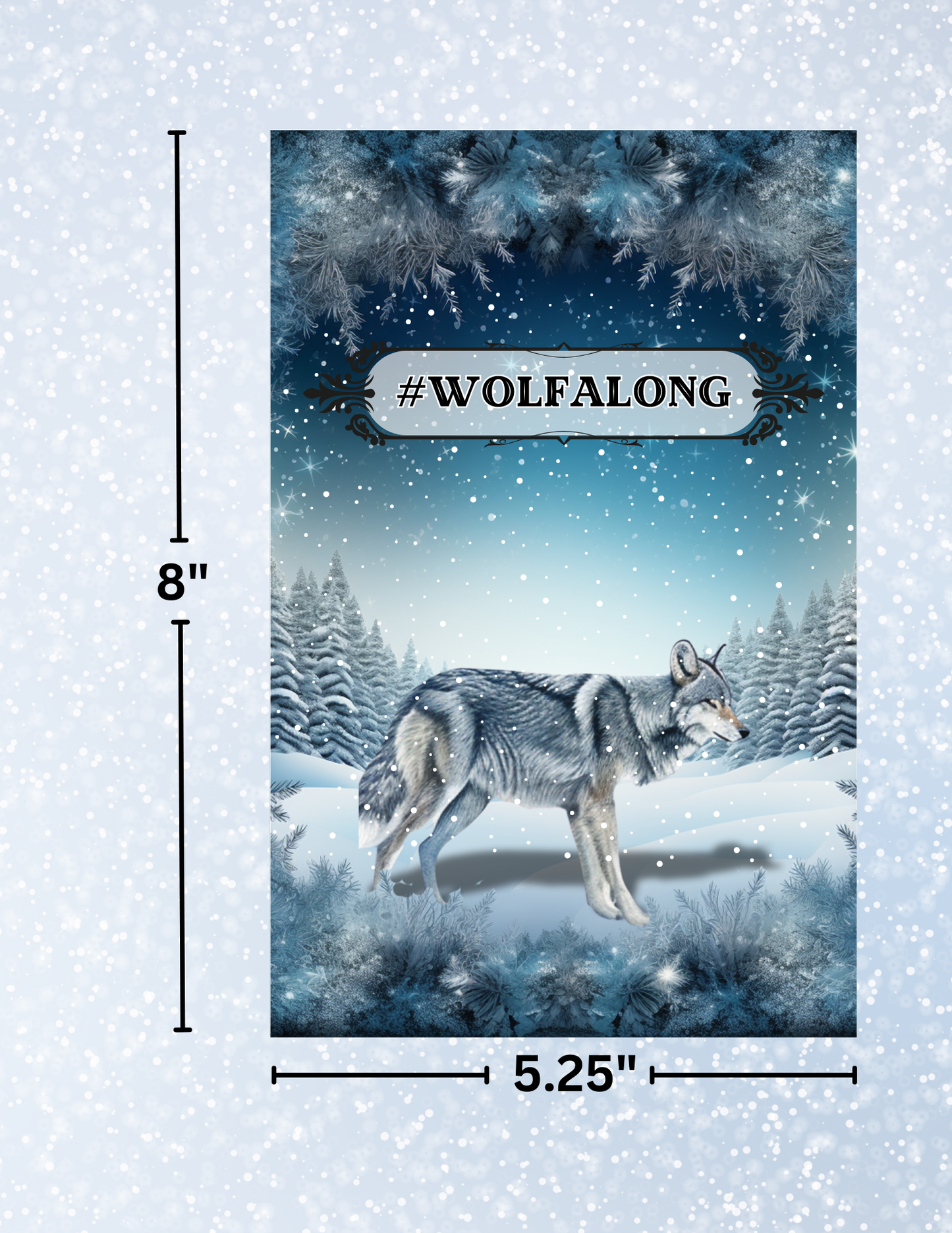 "#WolfAlong" Decorative Diamond Painting Release Papers