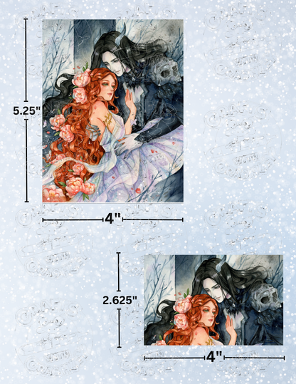 "Hades and Persephone" By ©Margaret Morales Decorative Diamond Painting Release Papers