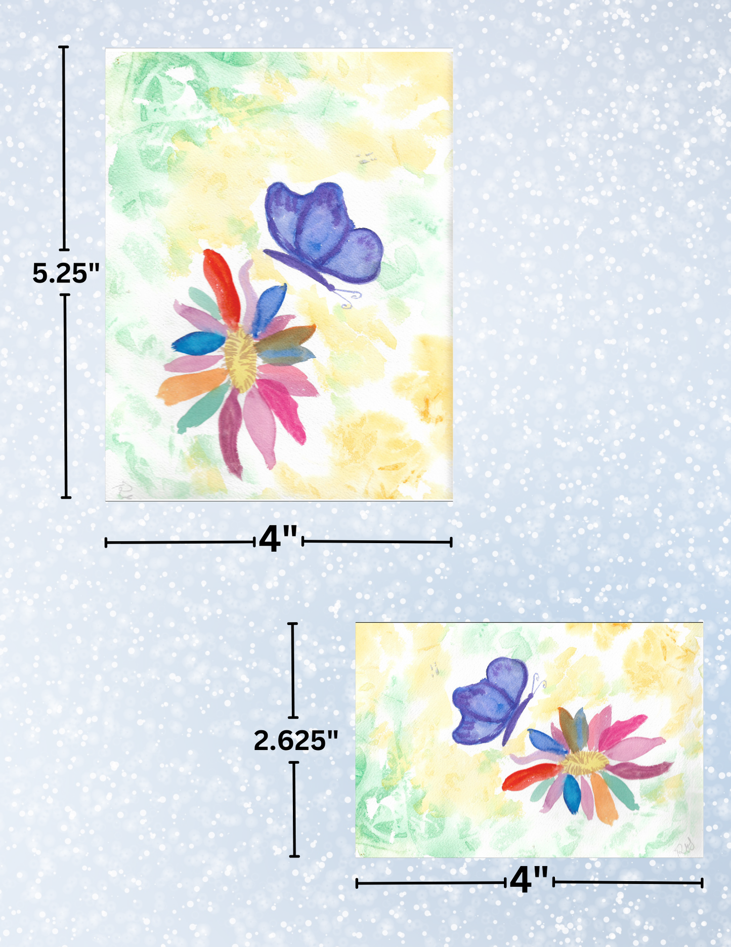 "Curious Butterfly" By Crafting Journey Decorative Diamond Painting Release Papers