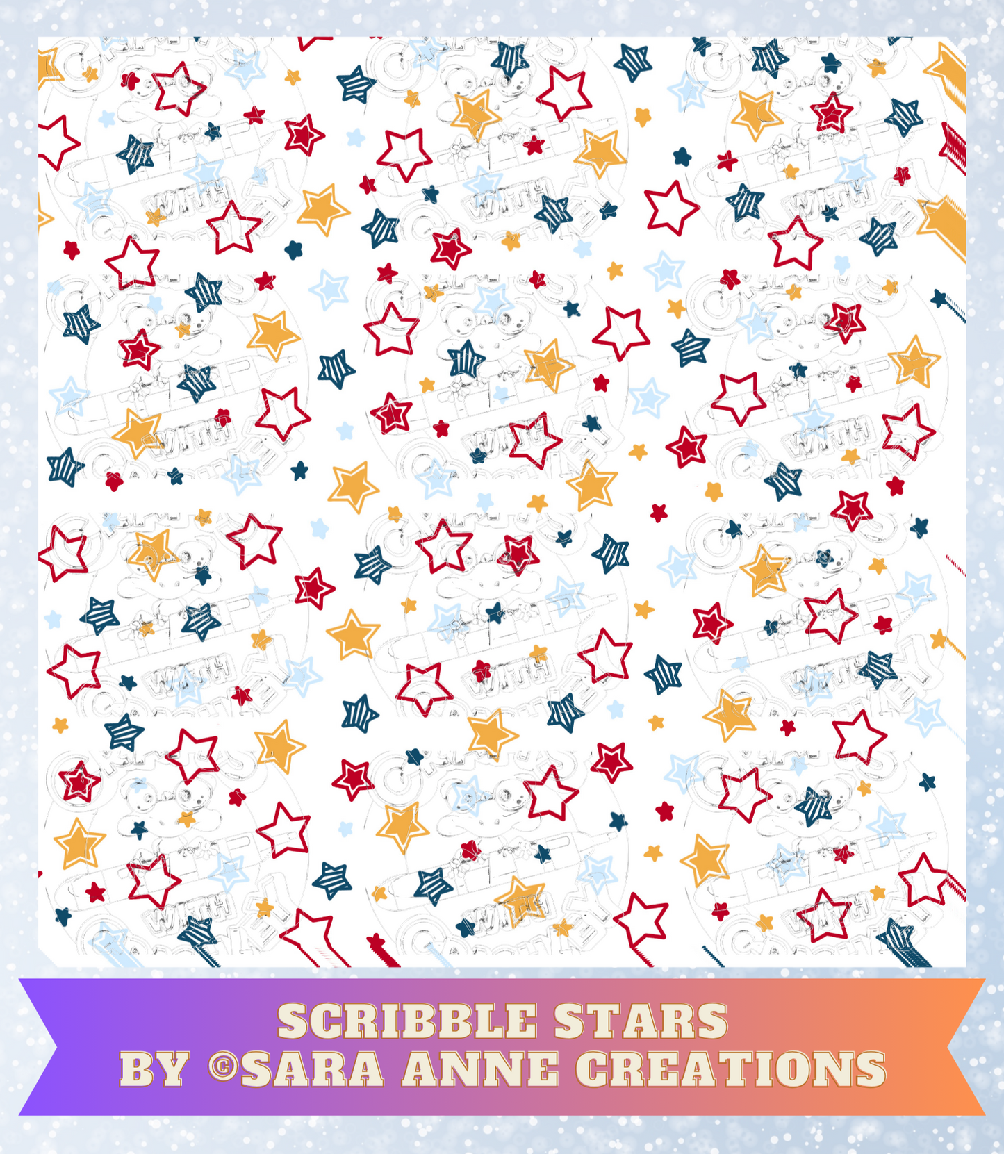 Product Bundle "Scribble Stars" by ©Sara Anne Creations