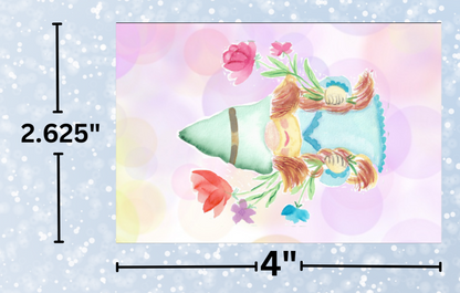 "Spring Gnome" by Crafting Journey Decorative Diamond Painting Release Papers