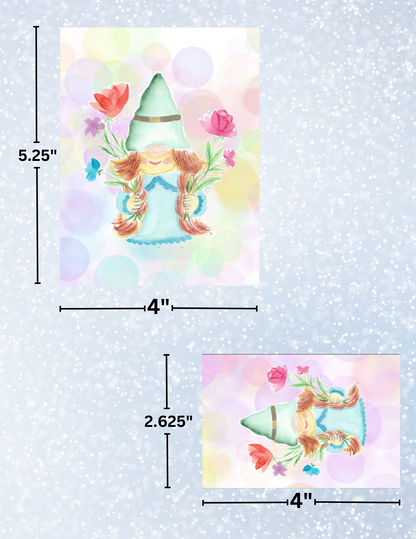 "Spring Gnome" by Crafting Journey Decorative Diamond Painting Release Papers