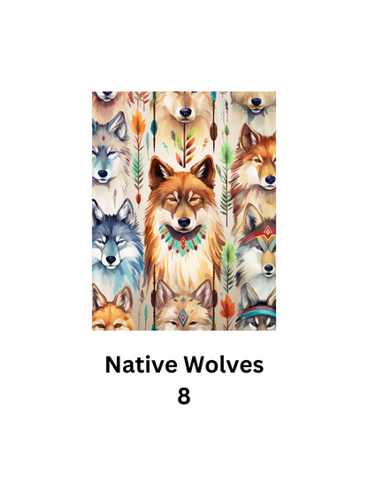 Wolves Build Your Own Pack Premium Decorative Release Papers