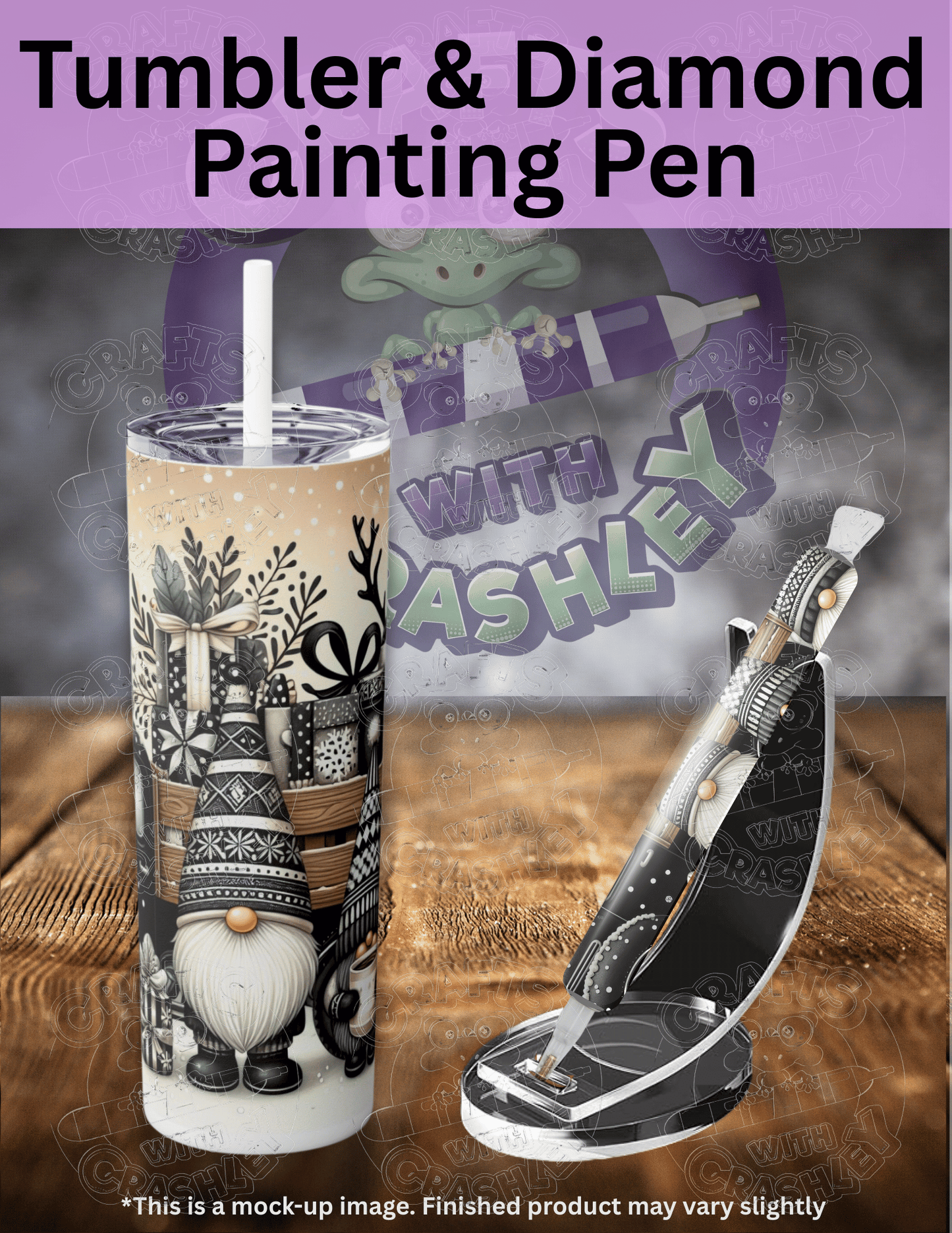 "Classic Christmas Gnomes" Premium Accessories for Diamond Painting