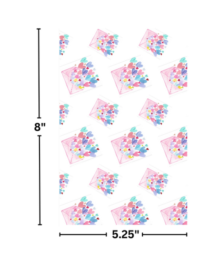 "Love Letter" by Crafting Journey Decorative Diamond Painting Release Papers