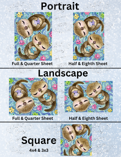 "Floating Along" by ©Jeremiah Ketner Decorative Diamond Painting Release Papers