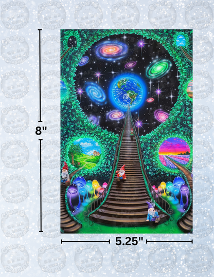 "Gnome" by Becca Tindol Decorative Diamond Painting Release Papers