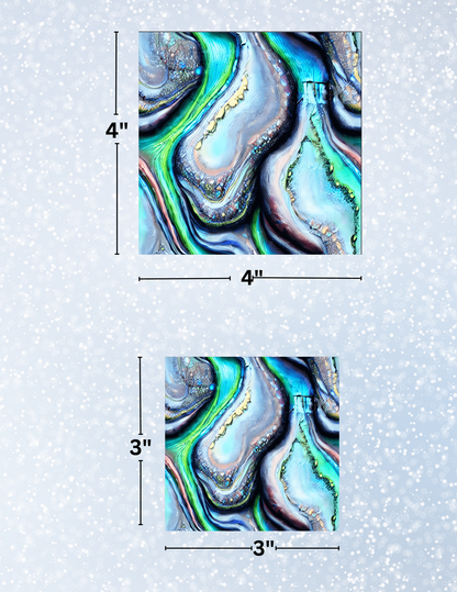 "Fluid Marble" Decorative Diamond Painting Release Papers