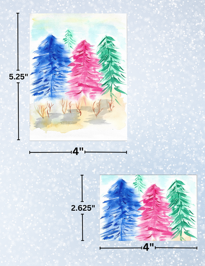 "Sandy Forest" By Crafting and Crime Daily Decorative Diamond Painting Release Papers