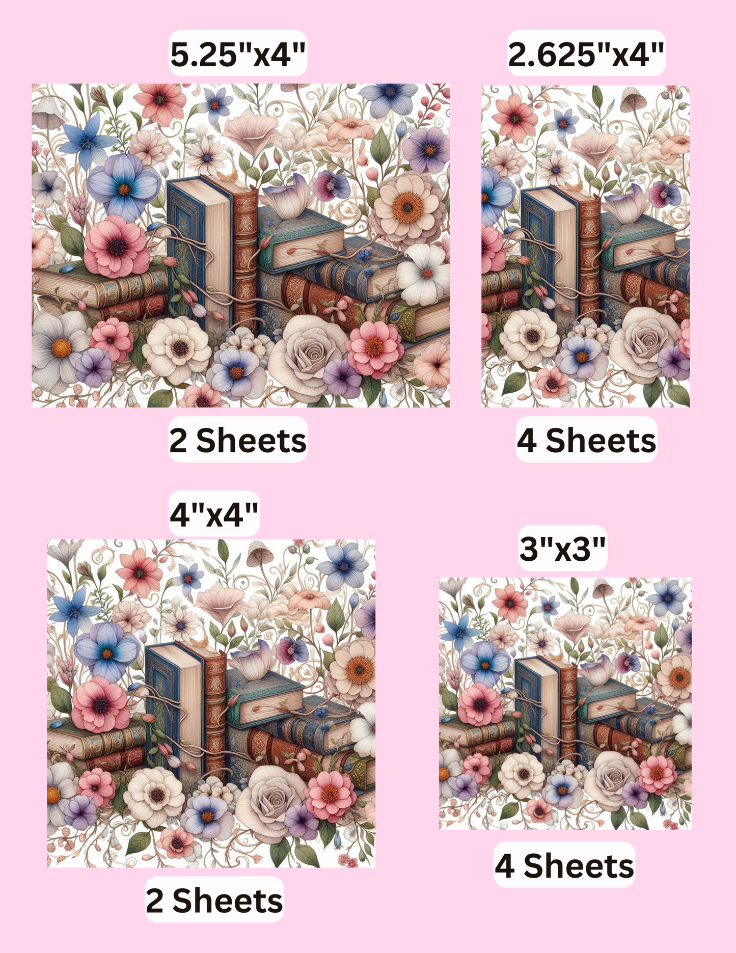 Floral Books Product Bundle