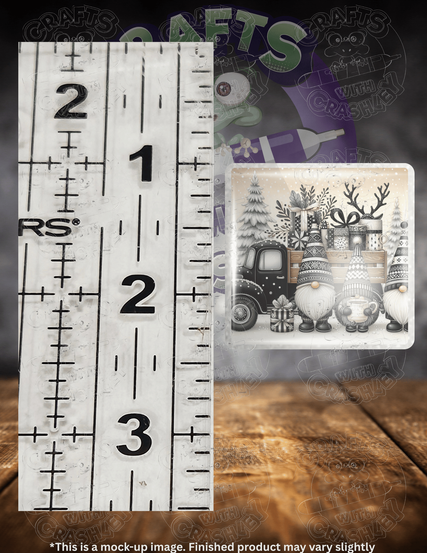 "Classic Christmas Gnomes" Premium Accessories for Diamond Painting