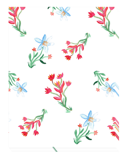 "Floral 4" by Crafting Journey Decorative Diamond Painting Release Papers