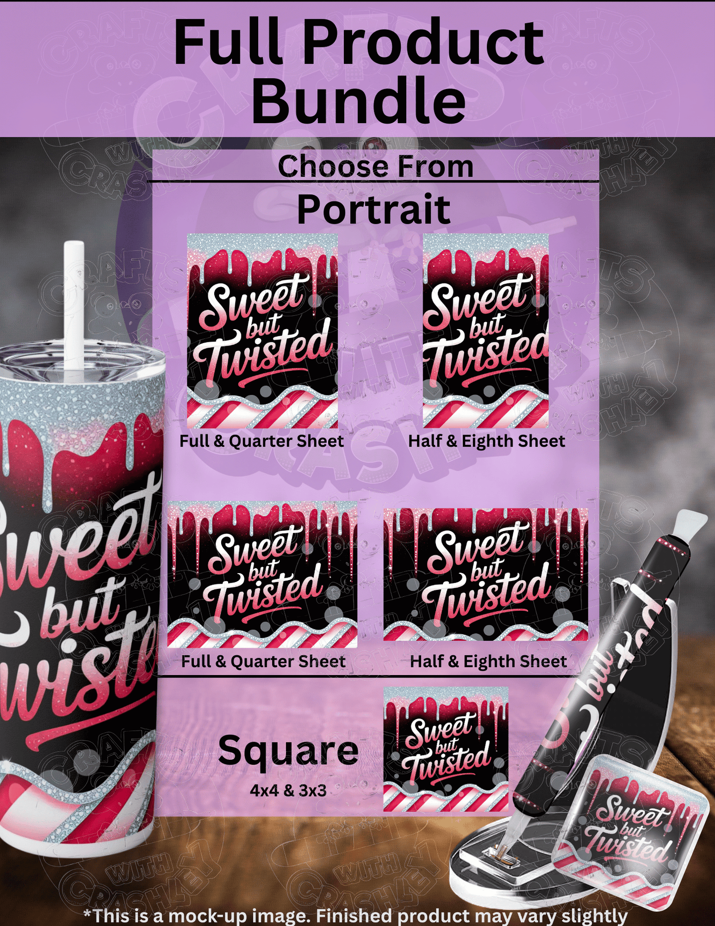 "Sweet but Twisted" Premium Accessories for Diamond Painting