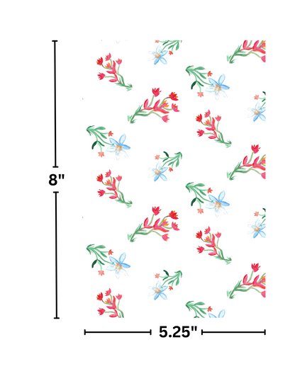 "Floral 4" by Crafting Journey Decorative Diamond Painting Release Papers