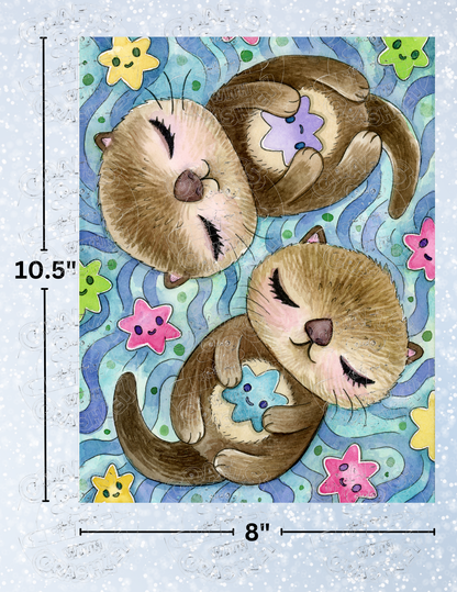 "Floating Along" by ©Jeremiah Ketner Decorative Diamond Painting Release Papers