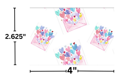 "Love Letter" by Crafting Journey Decorative Diamond Painting Release Papers