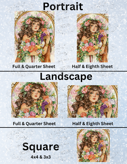 "Spring Awakening" By ©Margaret Morales Decorative Diamond Painting Release Papers