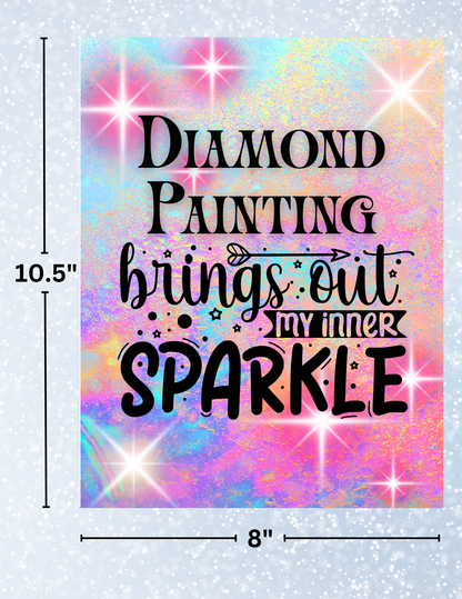 "Inner Sparkle" Decorative Diamond Painting Release Papers