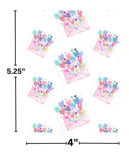 "Love Letter" by Crafting Journey Decorative Diamond Painting Release Papers