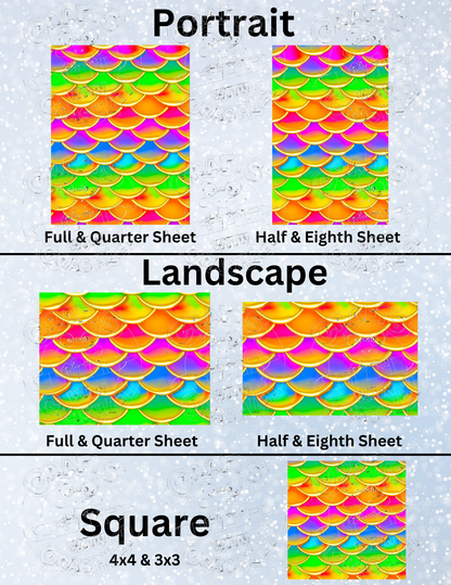 "Dragon Scale" by Emma Casey Decorative Diamond Painting Release Papers