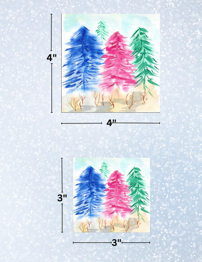 "Sandy Forest" By Crafting and Crime Daily Decorative Diamond Painting Release Papers