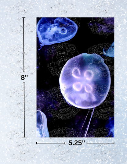 "Jellyfish Nebula" by Kaleena Kollmeier Decorative Diamond Painting Release Papers