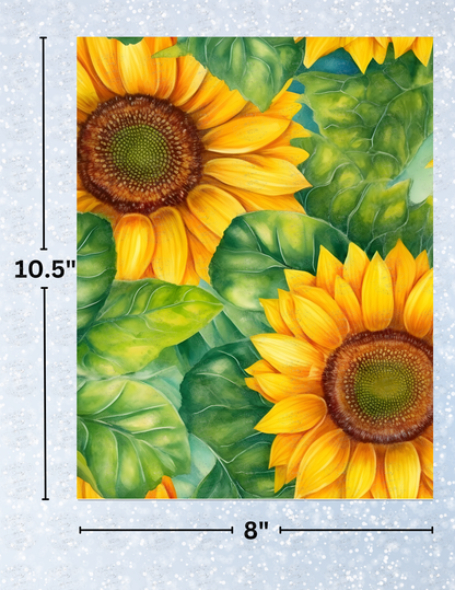 "Sunflowers" Decorative Diamond Painting Release Papers
