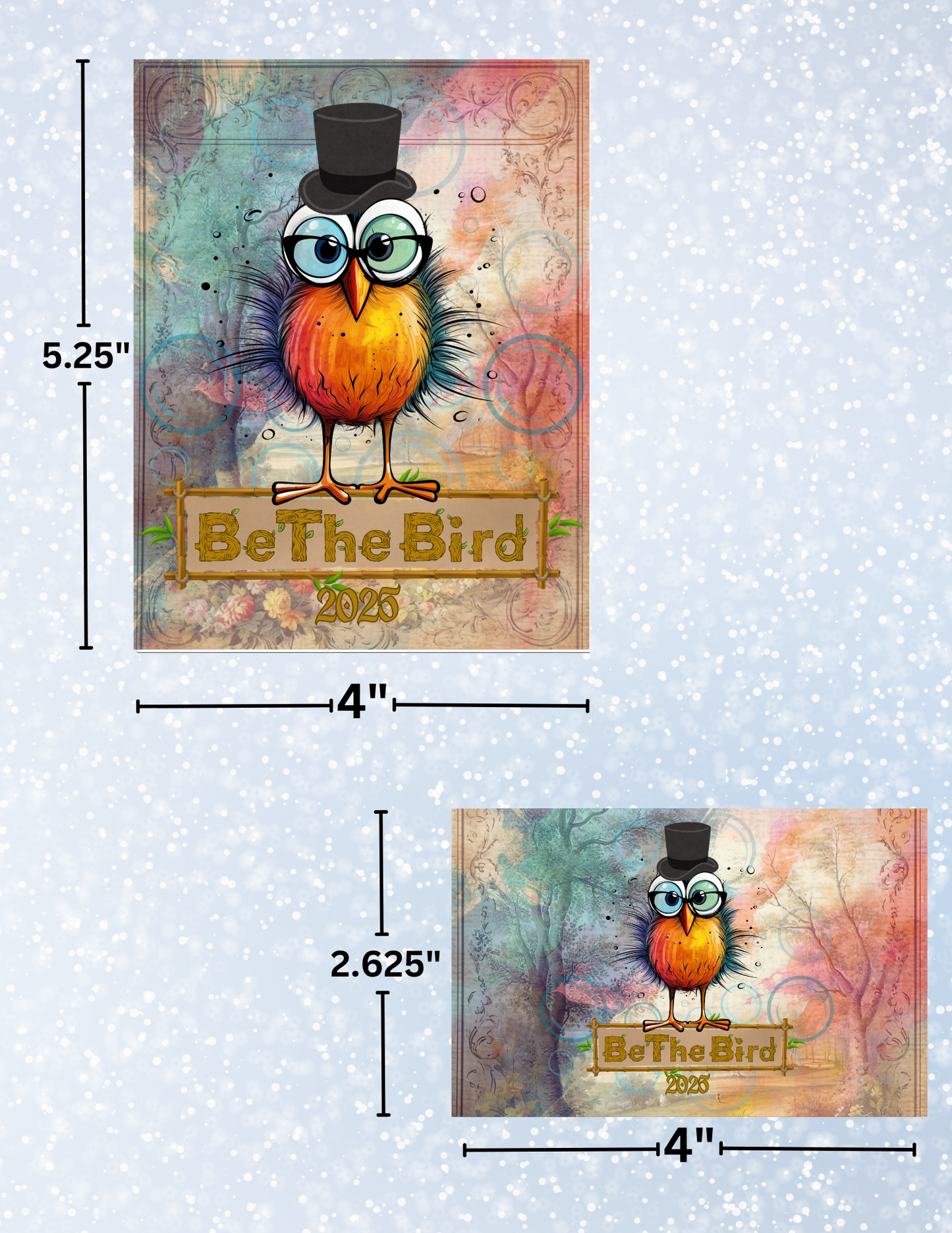 "Be the Bird 2025" Decorative Diamond Painting Release Papers