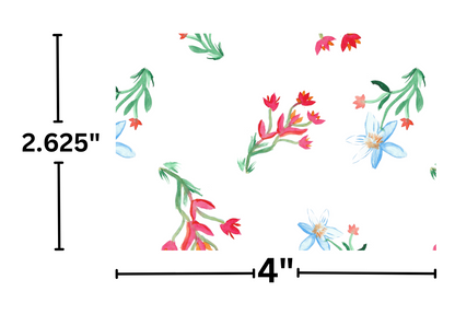 "Floral 4" by Crafting Journey Decorative Diamond Painting Release Papers