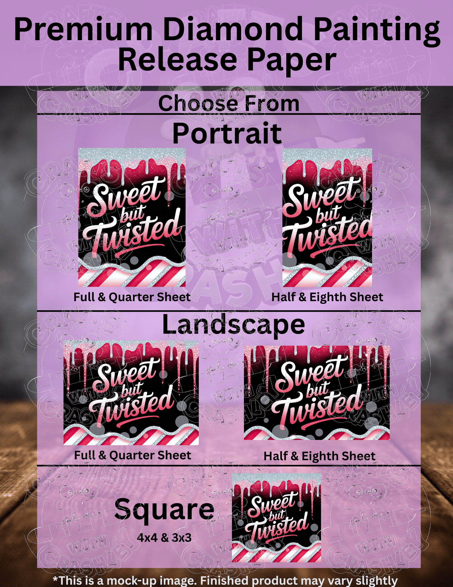 "Sweet but Twisted" Premium Accessories for Diamond Painting