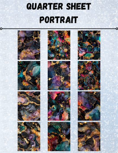 "Midnight Splash" Decorative Diamond Painting Release Papers
