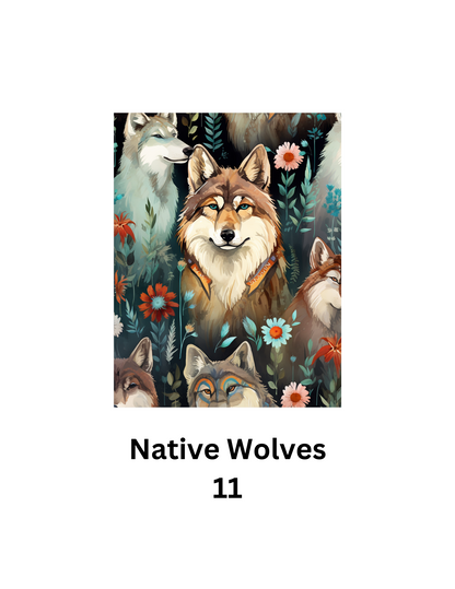 Wolves Build Your Own Pack Premium Decorative Release Papers