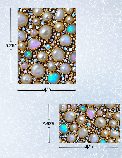 "Pearls & Diamonds" Decorative Diamond Painting Release Papers