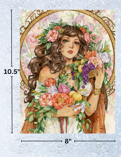 "Spring Awakening" By ©Margaret Morales Decorative Diamond Painting Release Papers