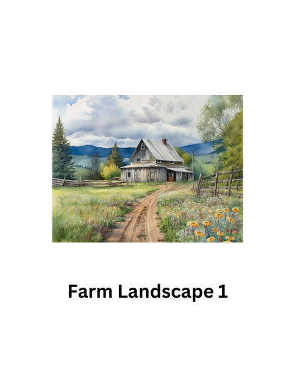 Farm Build Your Own Pack Premium Decorative Release Papers