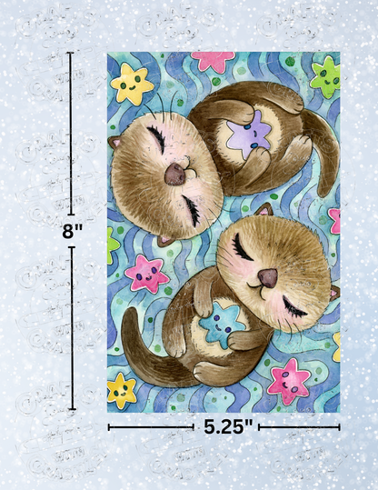 "Floating Along" by ©Jeremiah Ketner Decorative Diamond Painting Release Papers